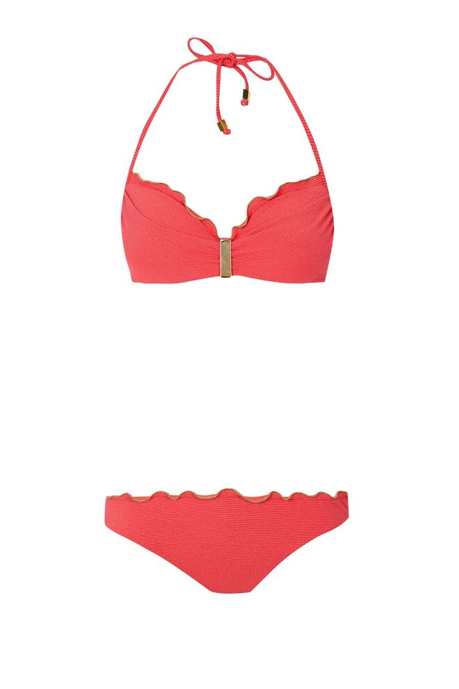 Biquíni em poliamida, lurex e elastano, €119, Pedro del Hierro