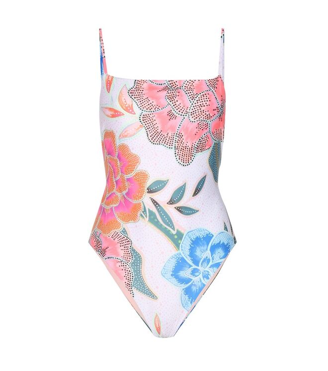 Fato de banho em poliamida e elastano, €255, Mara Hoffman