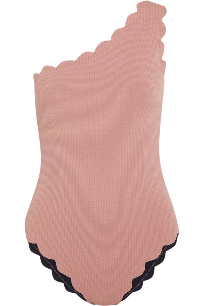 Fato de banho em poliamida e elastano, €369, Marysia