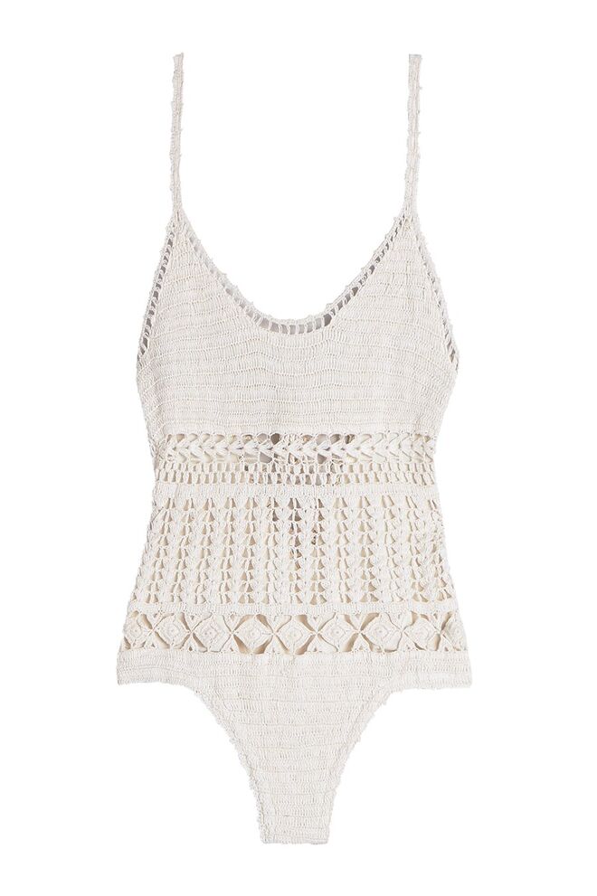 Fato de banho em algodão, €45,99, Oysho