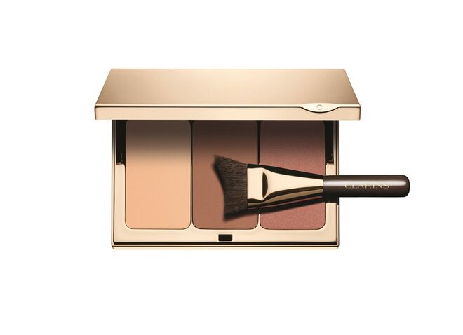 3. O look Bonne Mine: Palette Contour Visage, Clarins (preço sob consulta)