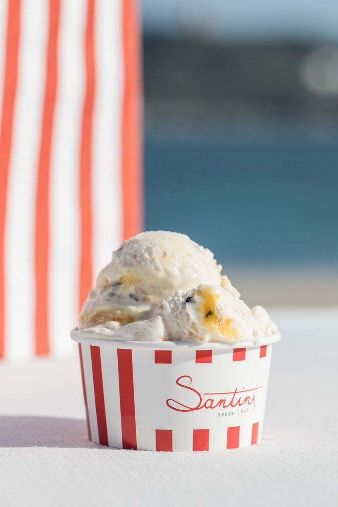 Gelado de Tarte Santini