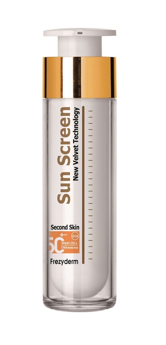 3. Sun Screen Velvet Face SPF50+, €25,89, Frezyderm