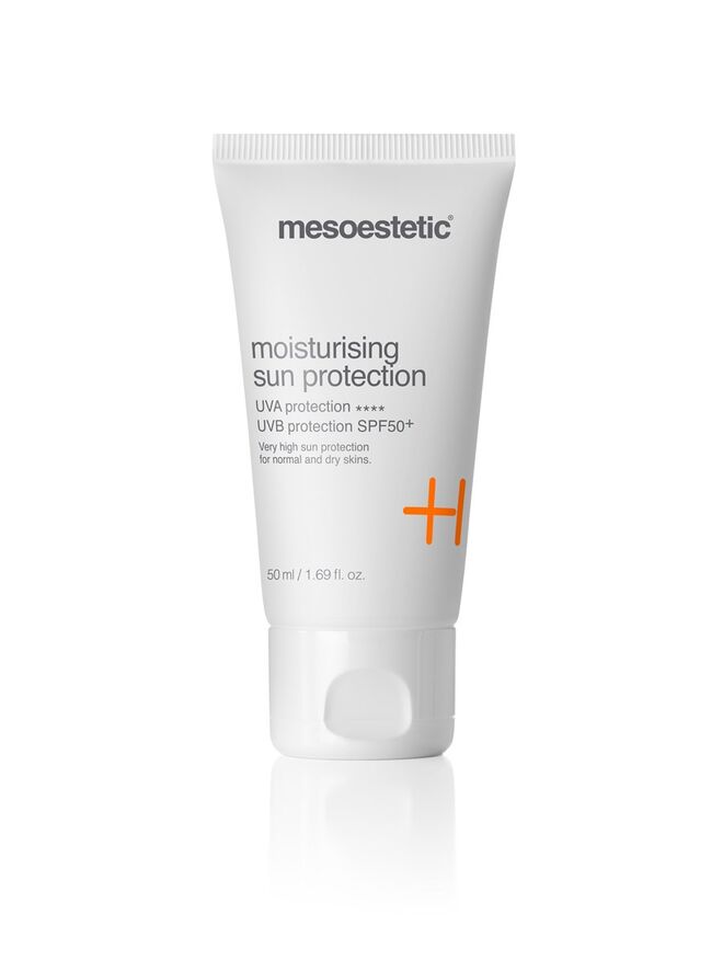 9. Moisturizing Sun Protection SPF50, Mesoestetic (Preço sob consulta)