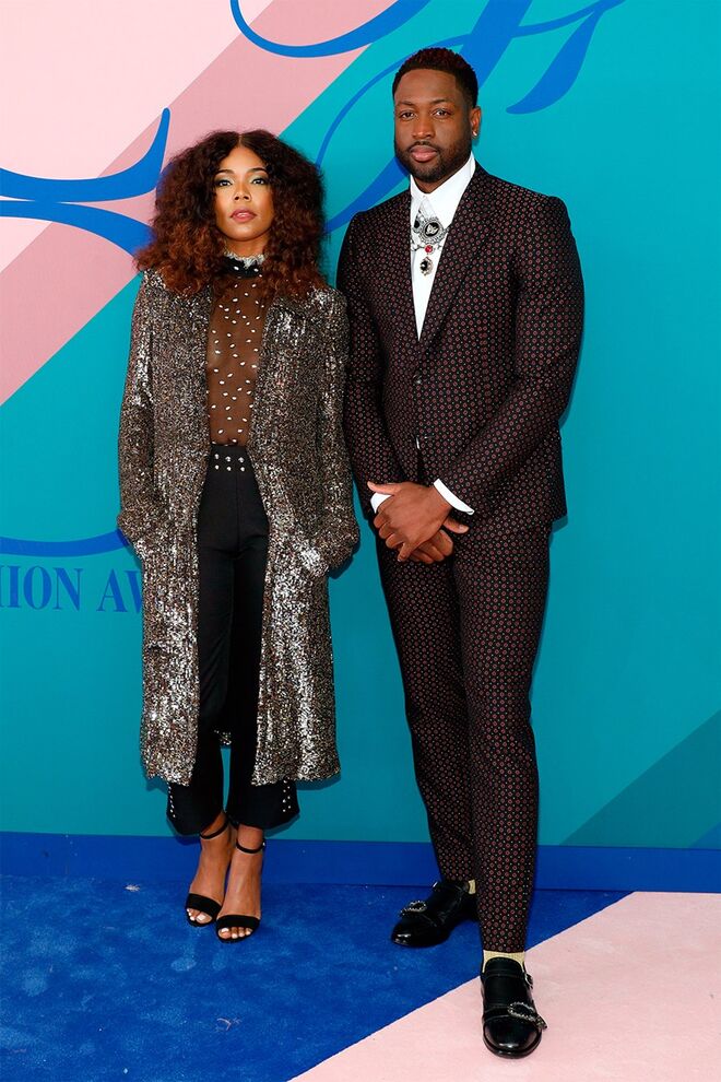 Gabrielle Union, Rodarte, e Dwyane Wade, Gucci