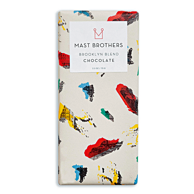 Tablete Brooklyn Blend, com notas de cereja preta, uva preta e pimenta da Jamaica, cerca de €7