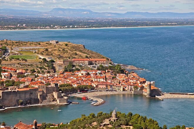 Côte Vermeille, França