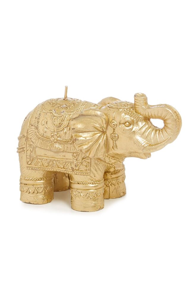 Vela em forma de elefante (preço sob consulta)