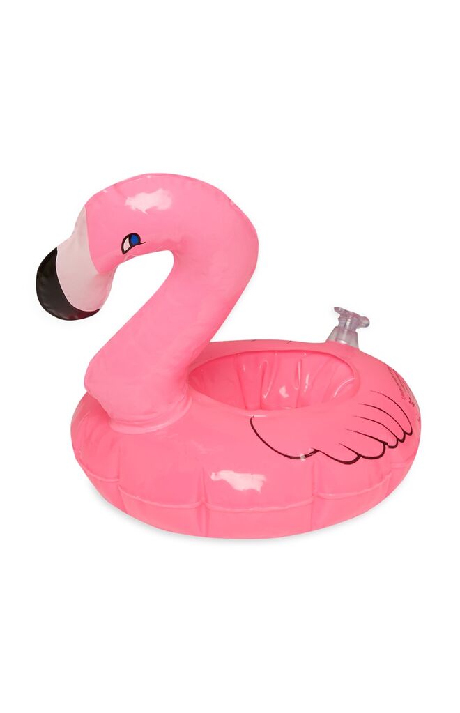 Insuflável em forma de flamingo (preço sob consulta)