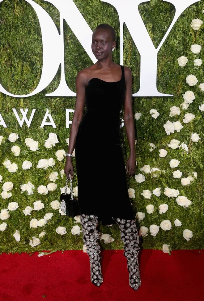 Alek Wek, Oscar de la Renta