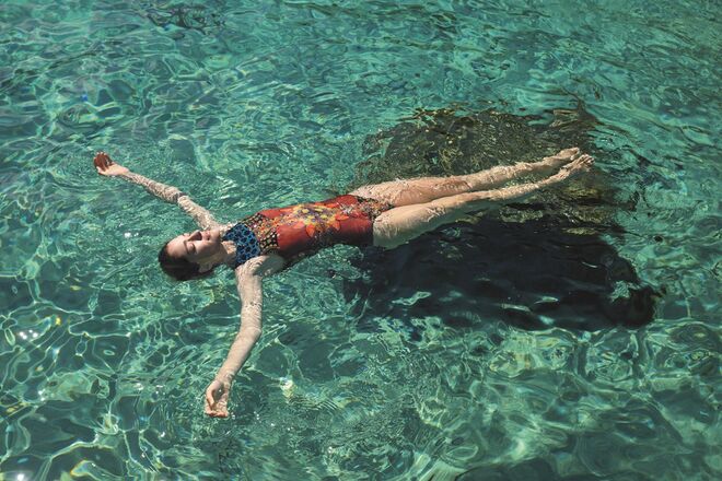 Sofía Sanchez de Betak, na Grécia.