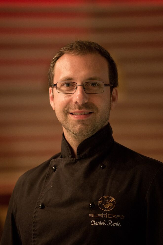 O chef Daniel Rente