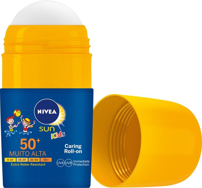 Sun Kids Proteção Solar Hidratante Roll-On SFP50+, €8,19, Nivea