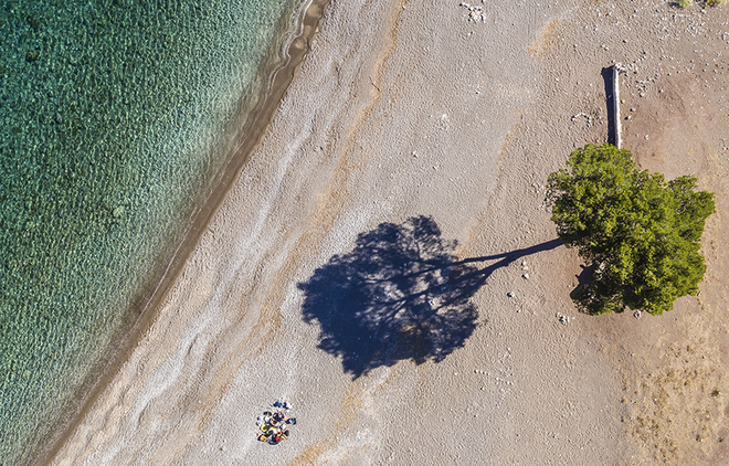 Maillorca (Teneues). A deserta praia Cala Tuent.