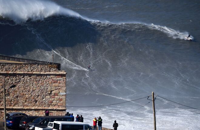 Praia da Nazaré, Portugal