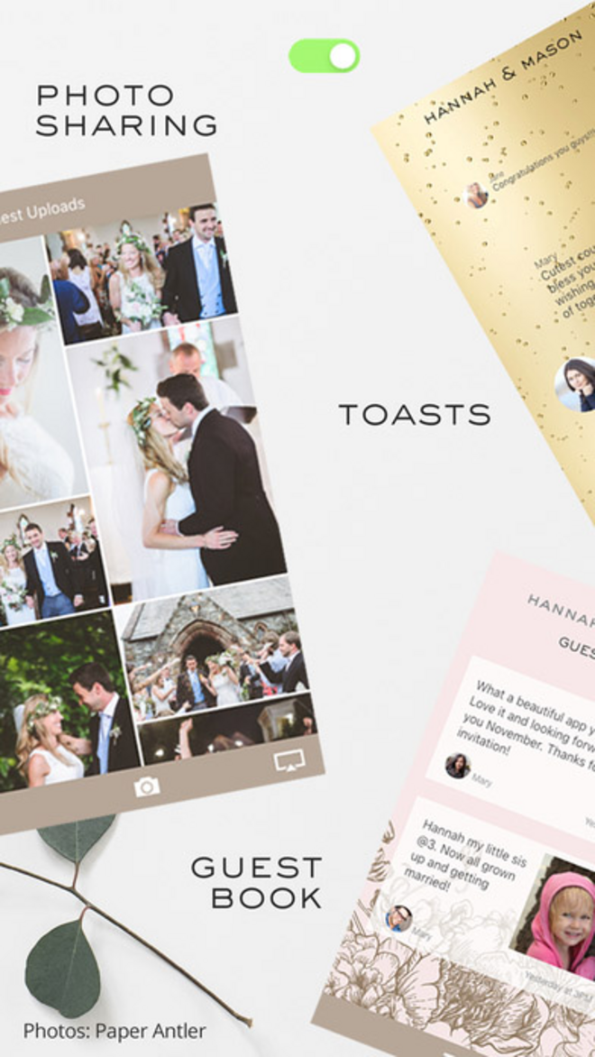 Appy Couple. Aplicação e site de partilha de conteúdos entre noivos e convidados para uma melhor organização de todo o evento. Ao criar o seu próprio espaço os noivos podem escolher entre 500 opções de design e depois inserir toda a informação que querem partilhar.  Gratuita para iOS e Android.