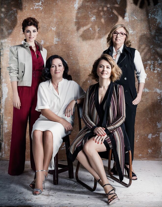 Rita Redshoes, Joana Benzinho, Catarina Albuquerque e Alice Frade. © Pedro Ferreira