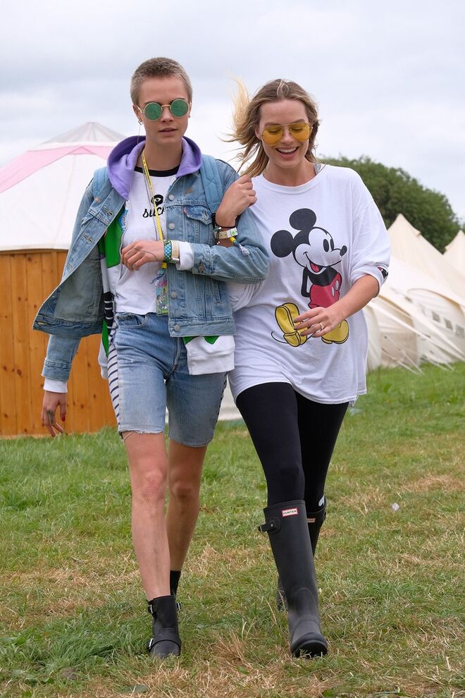 Cara Delevingne e Margot Robbie