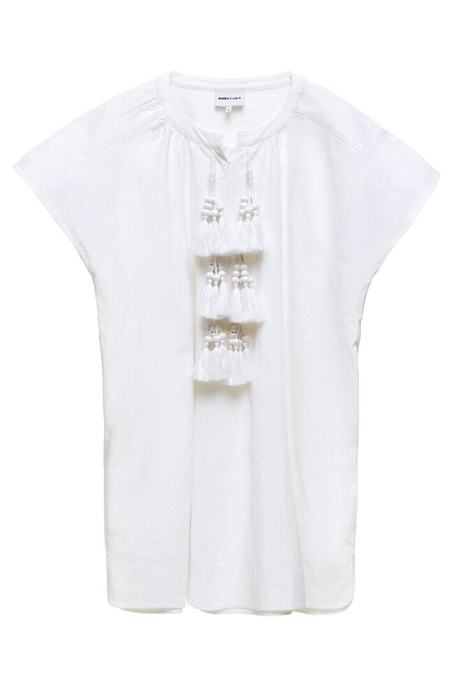 Blusa em algodão, €105, BIMBA Y LOLA