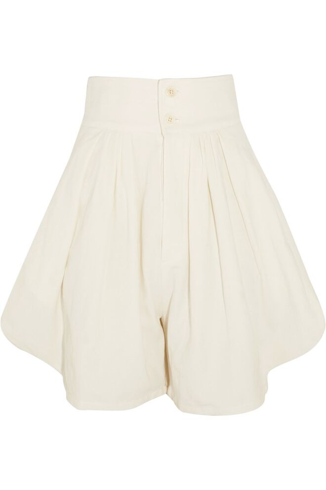 Calções em algodão, €690, Chloé, em net-a-porter.com