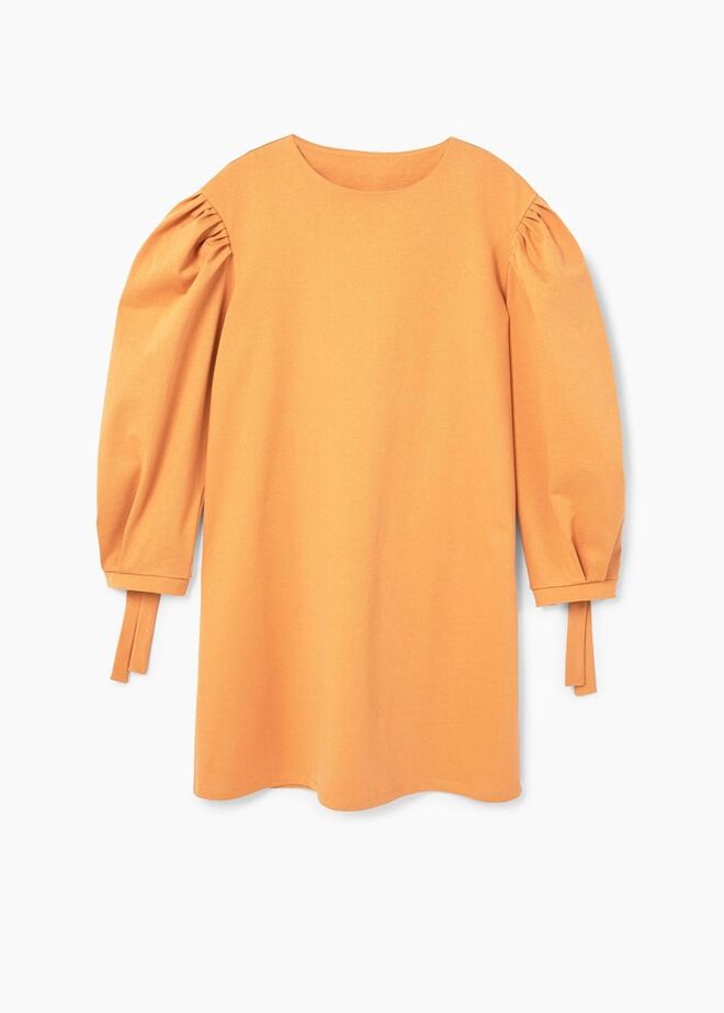 Vestido em algodão orgânico, €29,99, Mango