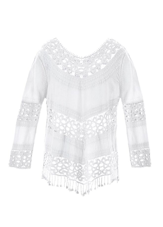 Blusa em algodão, €29,99, Natura