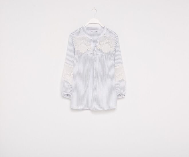 Blusa em algodão, €15,99, Sfera