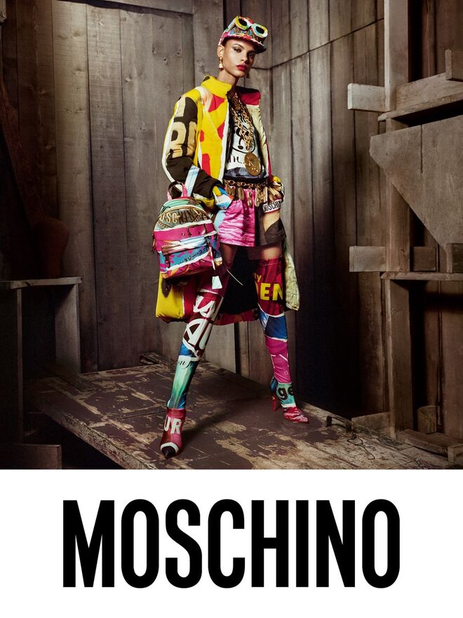 Moschino para outono/inverno 2017-2018 | © Steven Meisel