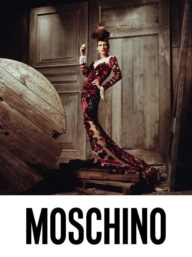 Moschino para outono/inverno 2017-2018 | © Steven Meisel