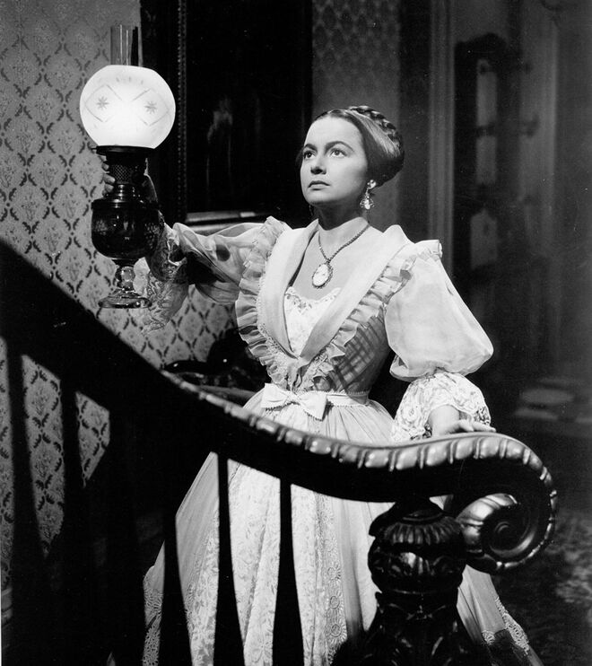 Olivia de Havilland no filme 'The Heiress' (1949)