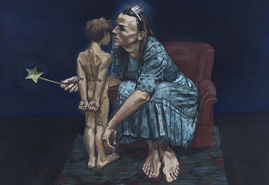 Fada Azul e Pinóquio, Paula Rego, 1995