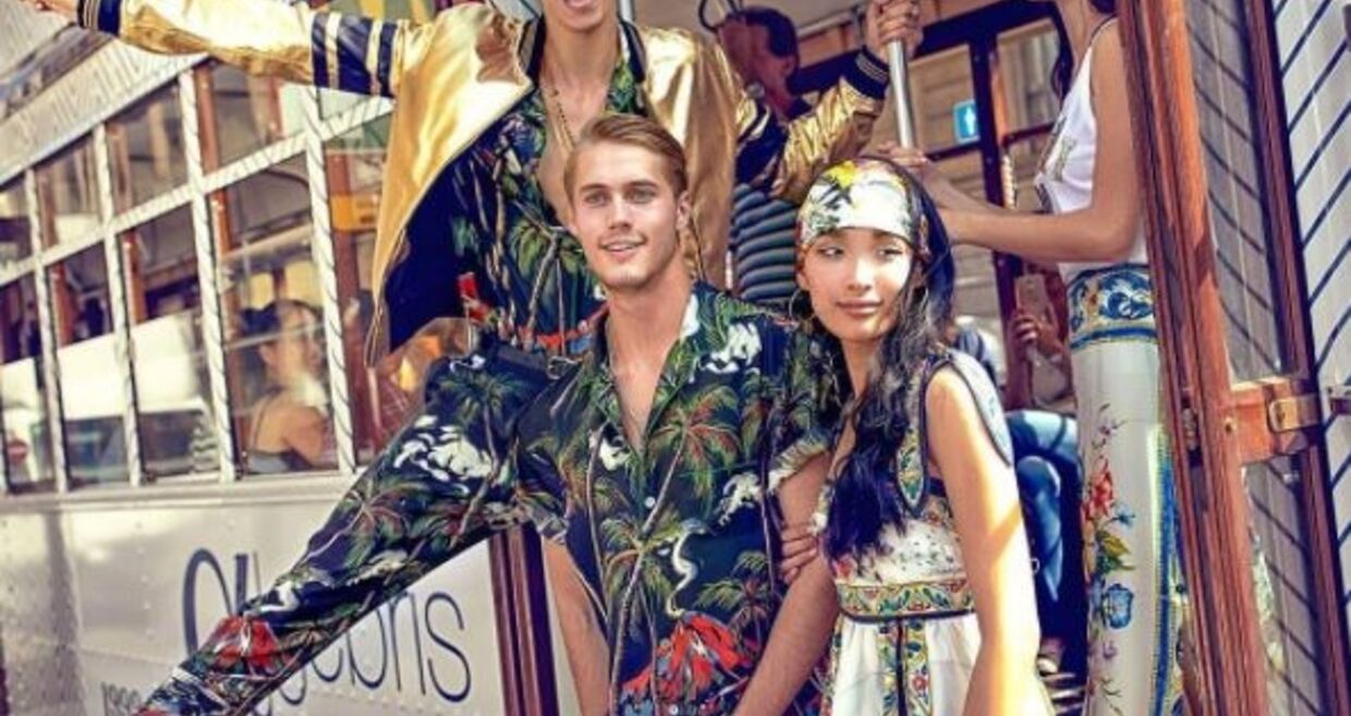 Luís Borges na nova campanha da Dolce & Gabbana