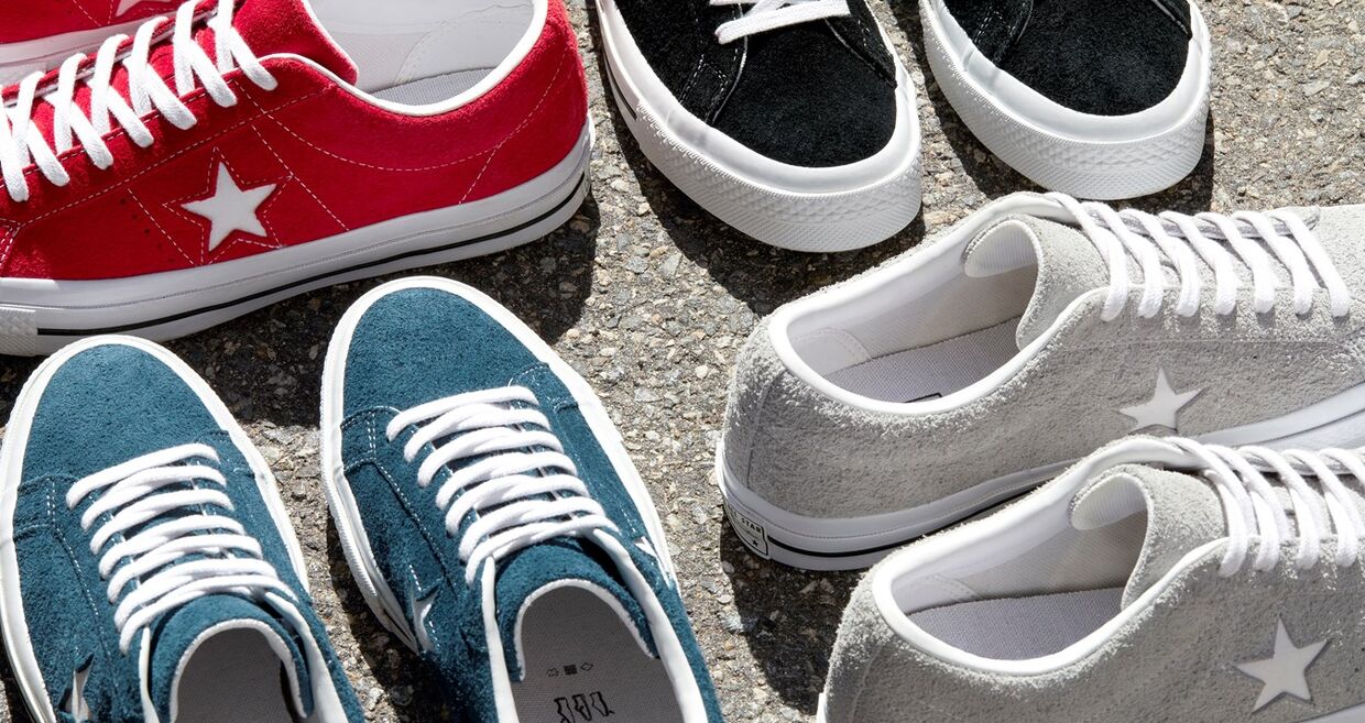 A Converse lança uma nova coleção One Star
