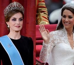 As tiaras que fazem brilhar Letizia e Kate