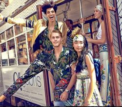 Luís Borges na nova campanha da Dolce & Gabbana