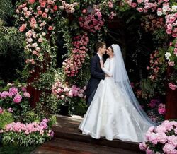 Já há imagens do vestido de casamento de Miranda Kerr