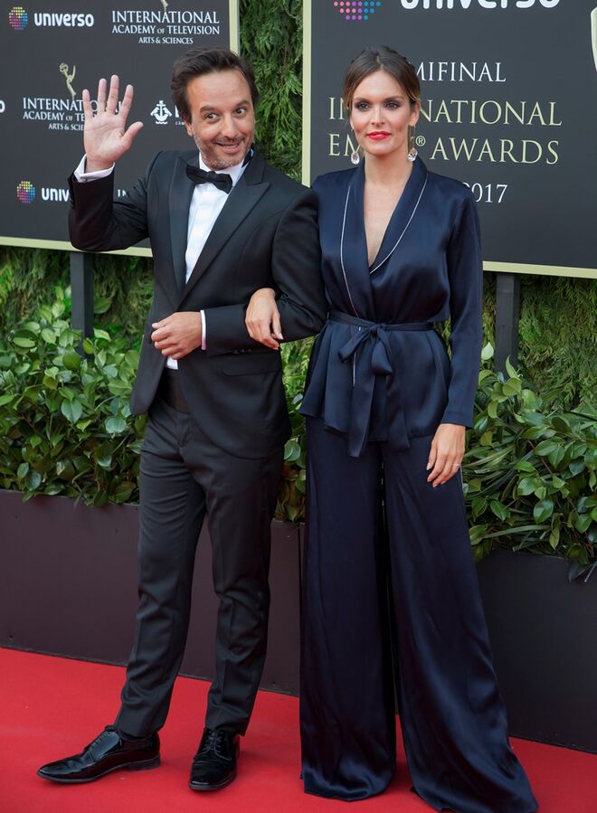 José Pedro Vasconcelos e Diana Chaves, em Carolina Herrera