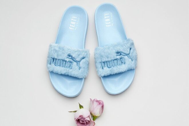 Fenty x Puma Fur Slides com novas cores