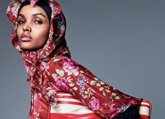 Halima Aden na Allure