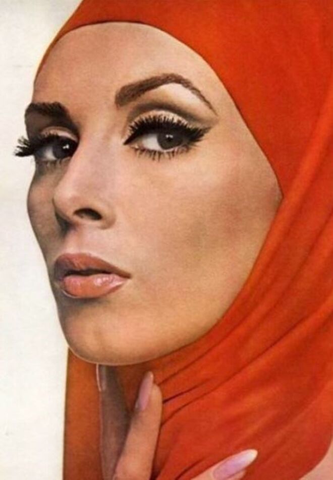 Wihelmina Cooper, 1964, via @voguearabia