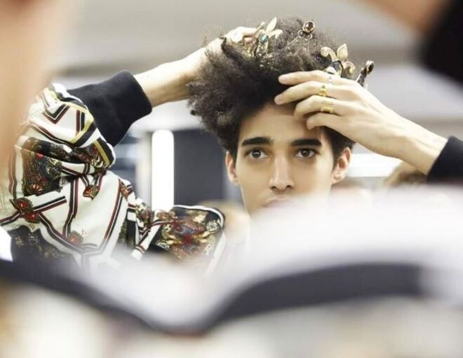 Luís Borges na nova campanha da Dolce & Gabbana