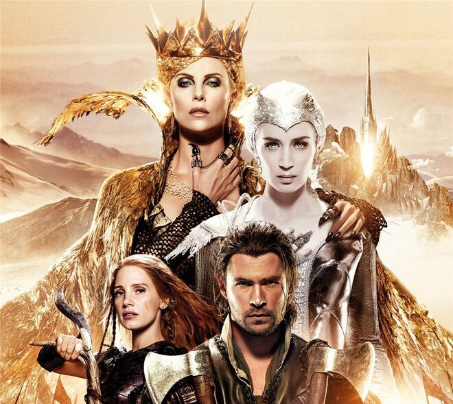 O Caçador e a Rainha do Gelo (2016) | Charlize Theron debateu-se com o estúdio para que conseguisse um aumento de salário de forma a equiparar-se ao colega Chris Hemsworth. Ambos receberam mais de 10 milhões de dólares pelo filme. 