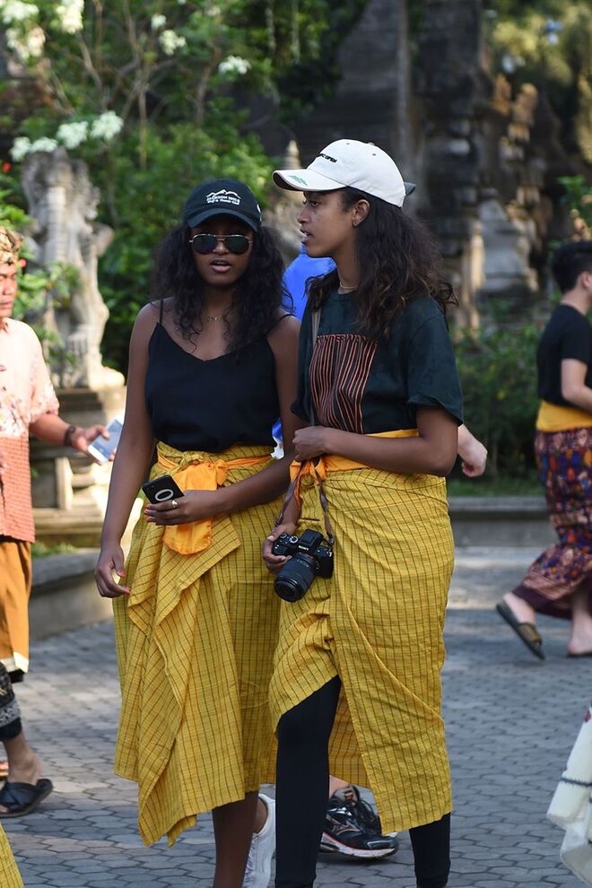 Família Obama, em Bali