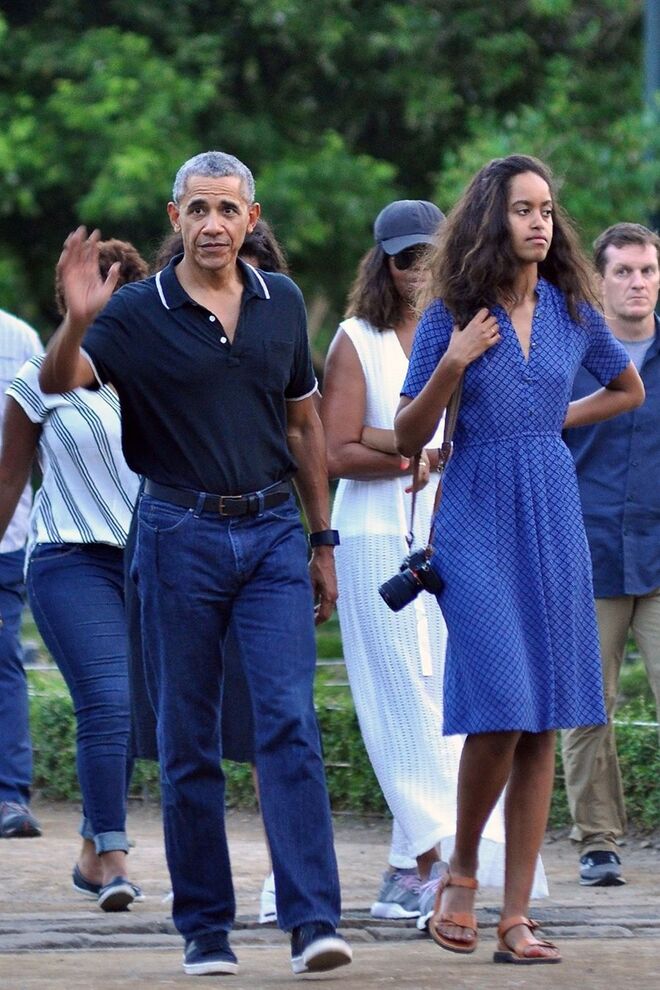 Família Obama, em Bali