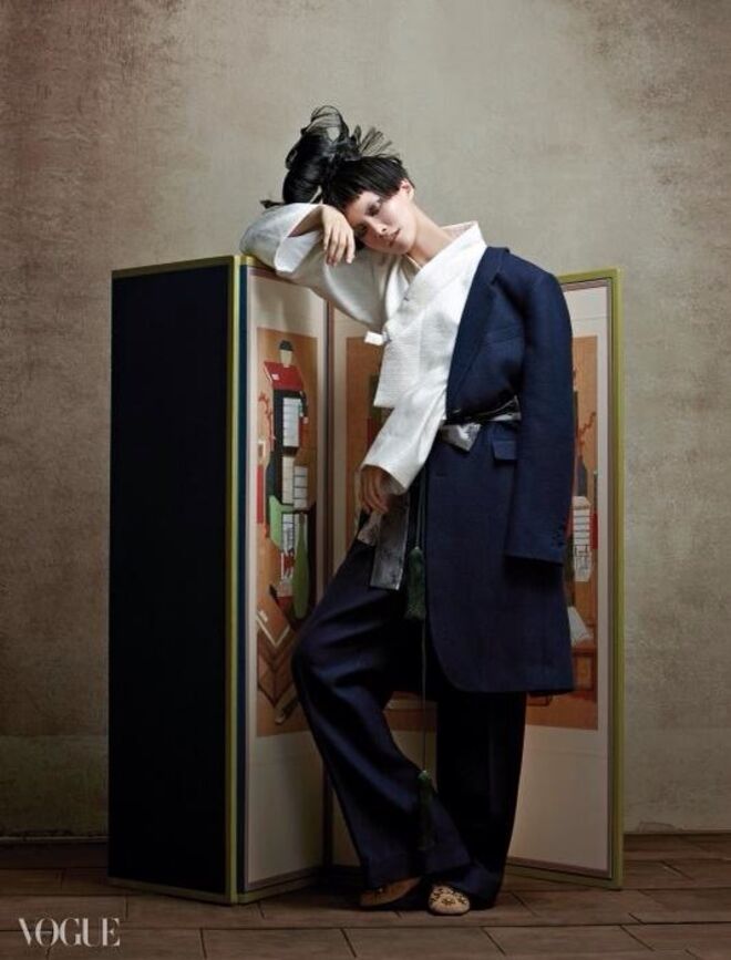 Editorial para a Vogue