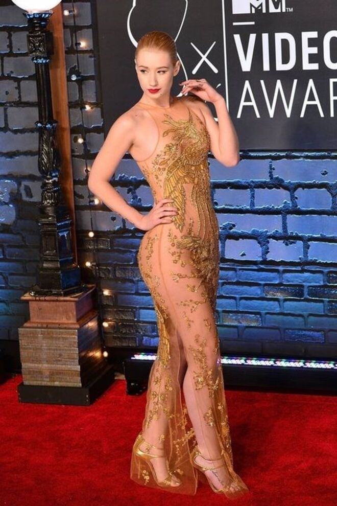 Iggy Azalea em Emilio Pucci nos MTV Video Music Awards em 2013