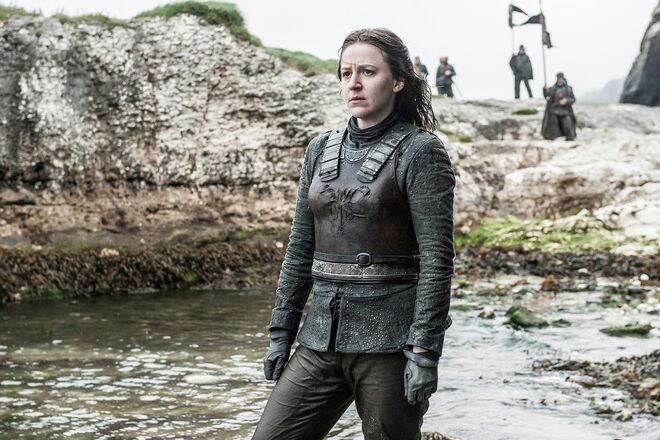 Gemma Whelan como Yara Greyjoy