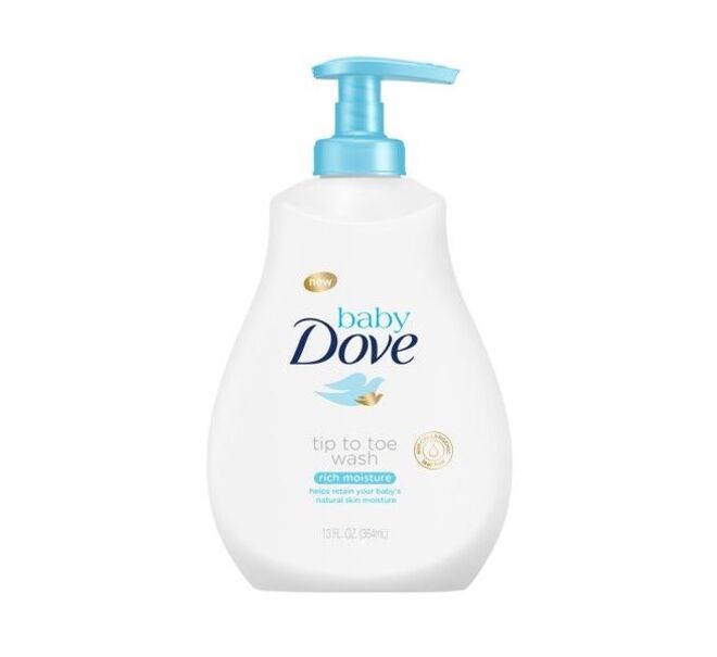 Gel de duche Baby Dove Tip to Toe Wash, Dove