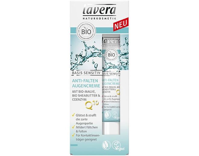 Creme Q10 para olhos, €12,99, Lavera