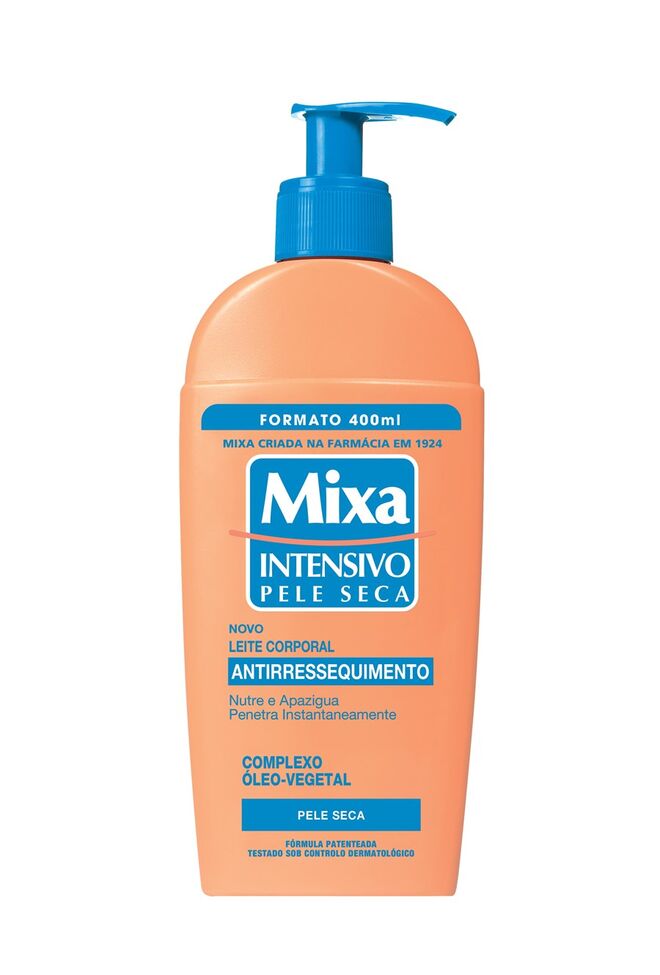 Leite intensivo para pele seca, Mixa